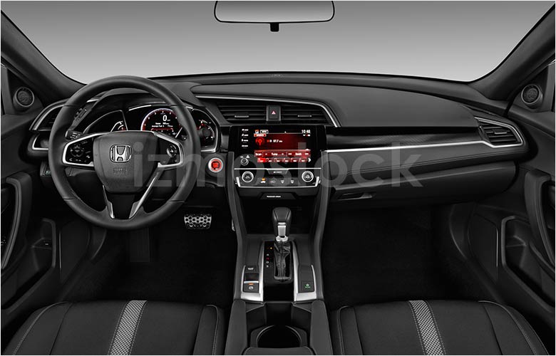 2019 Honda Civic Sport Coupe Stock Photos Smaller Sleeker